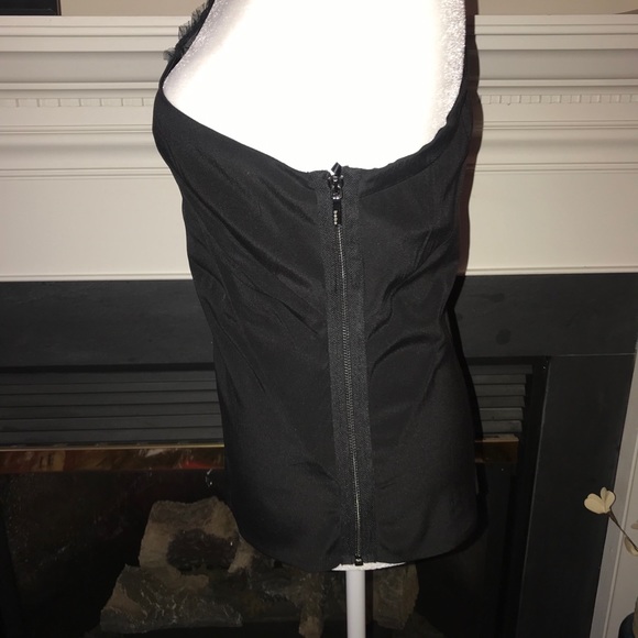 BeBe | Black One Shoulder Embellished Top - Picture 6 of 9